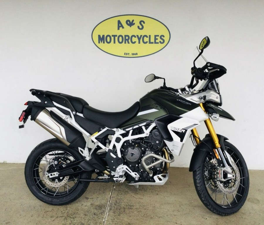 2023 Triumph Tiger 900 Rally Pro Matte Khaki Green