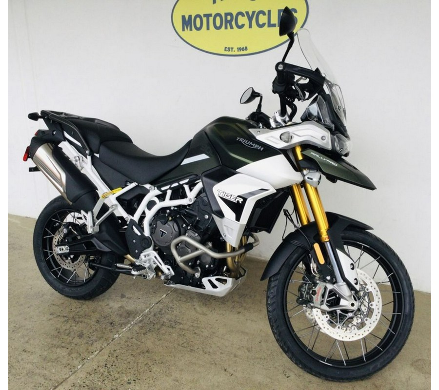 2023 Triumph Tiger 900 Rally Pro Matte Khaki Green