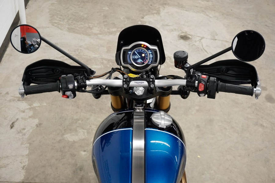 2022 Triumph Scrambler 1200 XE Cobalt Blue Jet Black