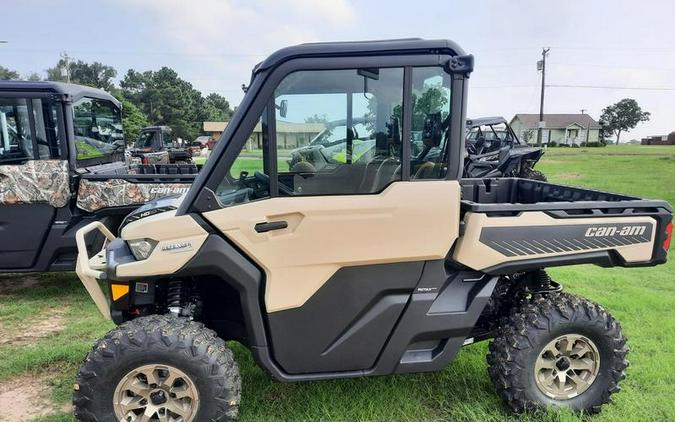 2024 Can-Am® Defender Limited HD10 Desert Tan & Timeless Black