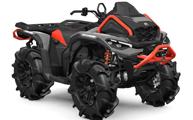 2025 Can-Am® Outlander X mr 1000R Granite Grey & Legion Red