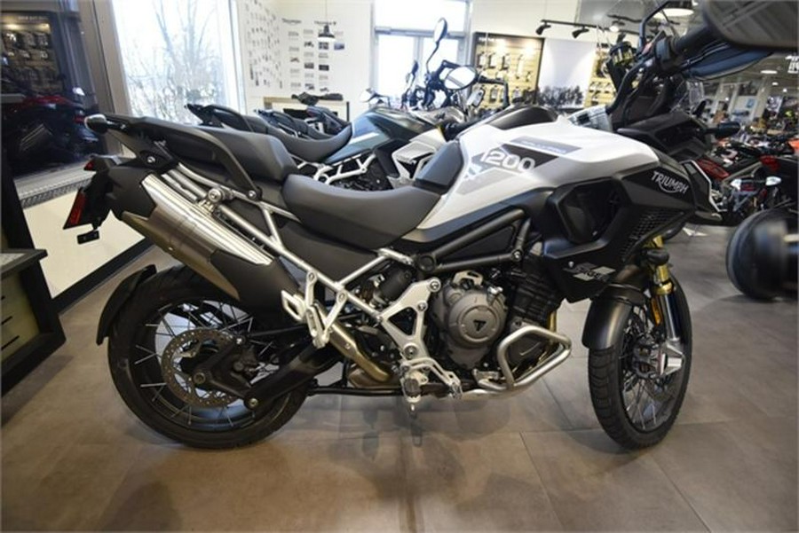 2023 Triumph Tiger 1200 Rally Pro Snowdonia White