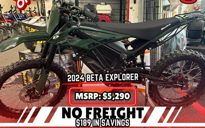 2024 BETA Explorer E-Moto