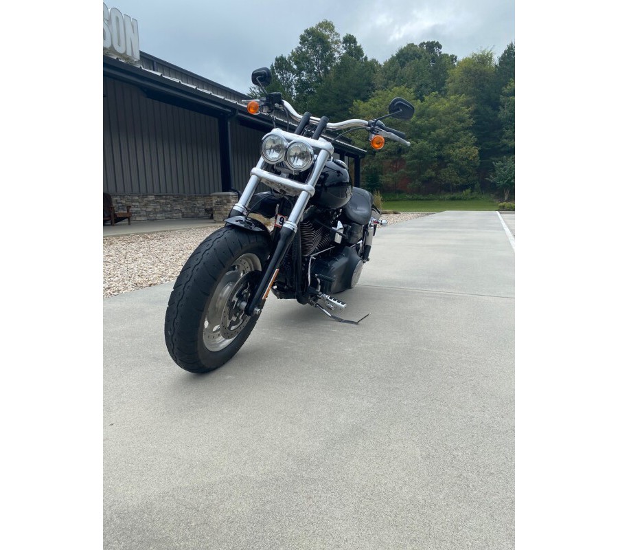 2012 Harley-Davidson Fat Bob Vivid Black