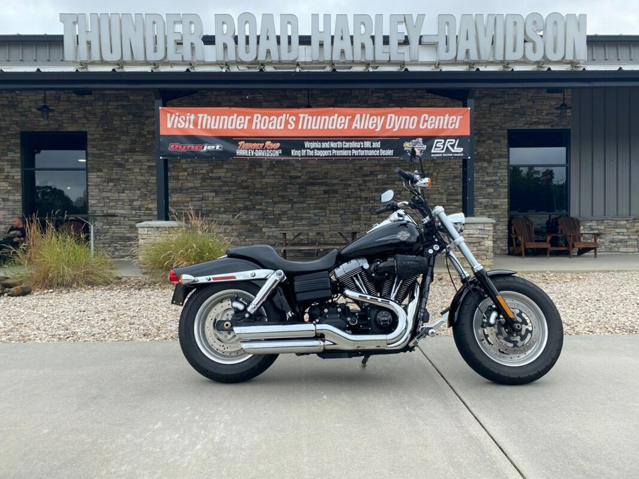 2012 Harley-Davidson Fat Bob Vivid Black