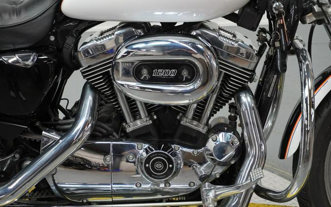 2006 Harley-Davidson® Sportster® 1200 Low Two-Tone White Ice Pearl/Black Ice Pearl