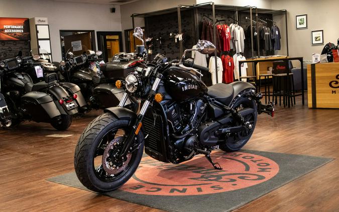 2026 Indian Motorcycle® Scout® Sixty Bobber Black Metallic