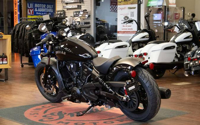 2026 Indian Motorcycle® Scout® Sixty Bobber Black Metallic