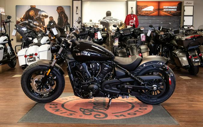 2026 Indian Motorcycle® Scout® Sixty Bobber Black Metallic