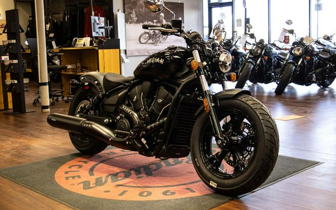 2026 Indian Motorcycle® Scout® Sixty Bobber Black Metallic