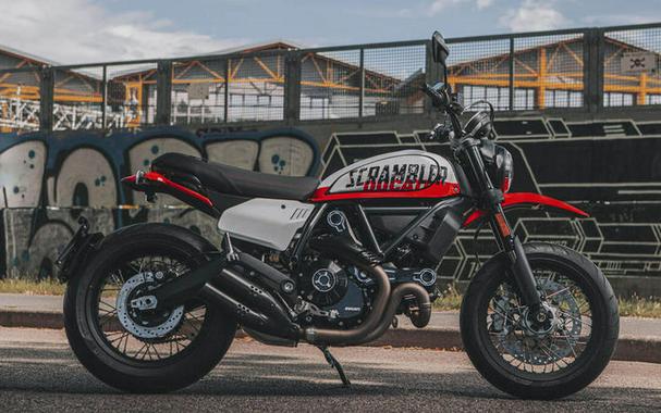 2023 Ducati Scrambler Urban Motard Star White Silk and Ducati GP ’19 Red