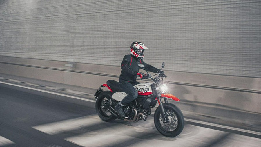 2023 Ducati Scrambler Urban Motard Star White Silk and Ducati GP ’19 Red