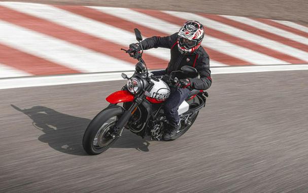 2023 Ducati Scrambler Urban Motard Star White Silk and Ducati GP ’19 Red