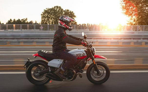 2023 Ducati Scrambler Urban Motard Star White Silk and Ducati GP ’19 Red