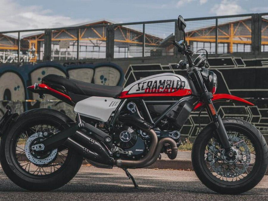 2023 Ducati Scrambler Urban Motard Star White Silk and Ducati GP ’19 Red