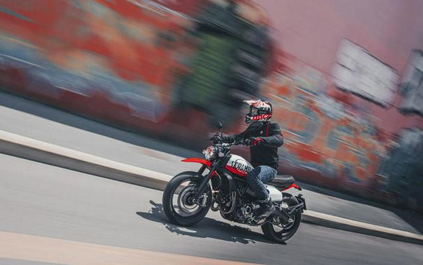 2023 Ducati Scrambler Urban Motard Star White Silk and Ducati GP ’19 Red