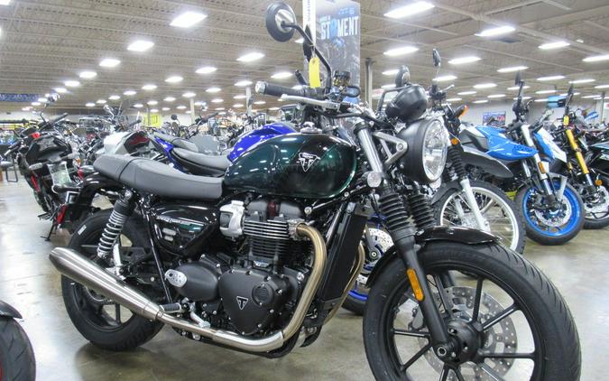 2024 Triumph Speed Twin 900 Competition Green/Phantom Black