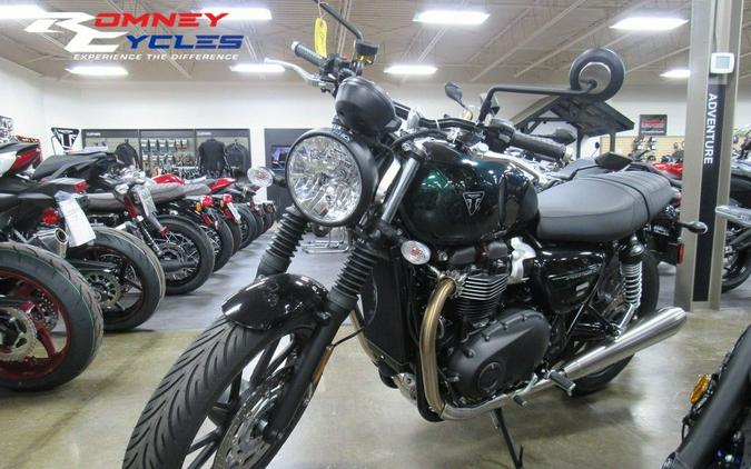 2024 Triumph Speed Twin 900 Competition Green/Phantom Black