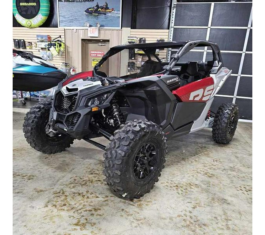 2024 Can-Am® Maverick X3 RS Turbo Fiery Red & Hyper Silver