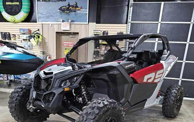 2024 Can-Am® Maverick X3 RS Turbo Fiery Red & Hyper Silver