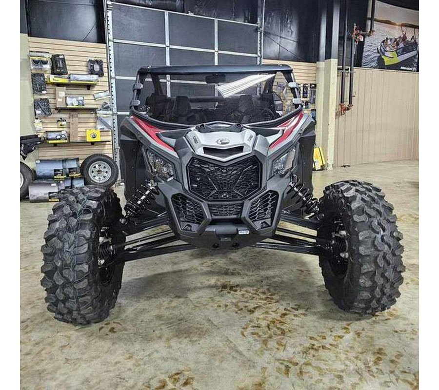 2024 Can-Am® Maverick X3 RS Turbo Fiery Red & Hyper Silver