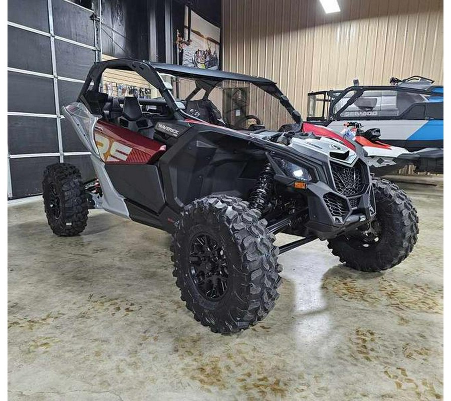 2024 Can-Am® Maverick X3 RS Turbo Fiery Red & Hyper Silver