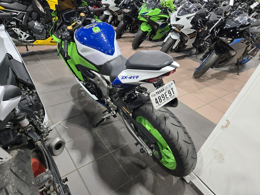 2024 KAWASAKI NINJA ZX4RR 40TH ANNIVERSARY EDITION ABS