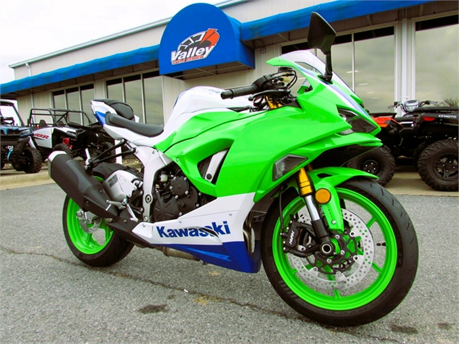 2024 Kawasaki Ninja ZX-6R 40th Anniversary Edition ABS 40th Anniversary Edition ABS