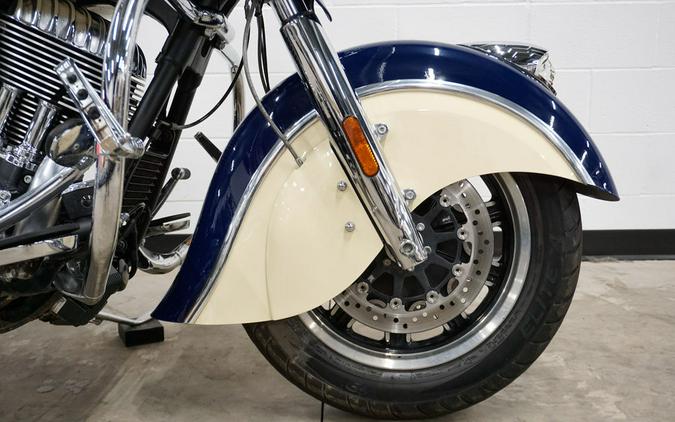 2015 Indian Motorcycle® Chieftain® Springfield Blue/Ivory Cream