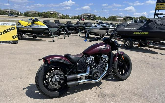 2021 Indian Motorcycle® Scout® Bobber ABS Maroon Metallic Smoke