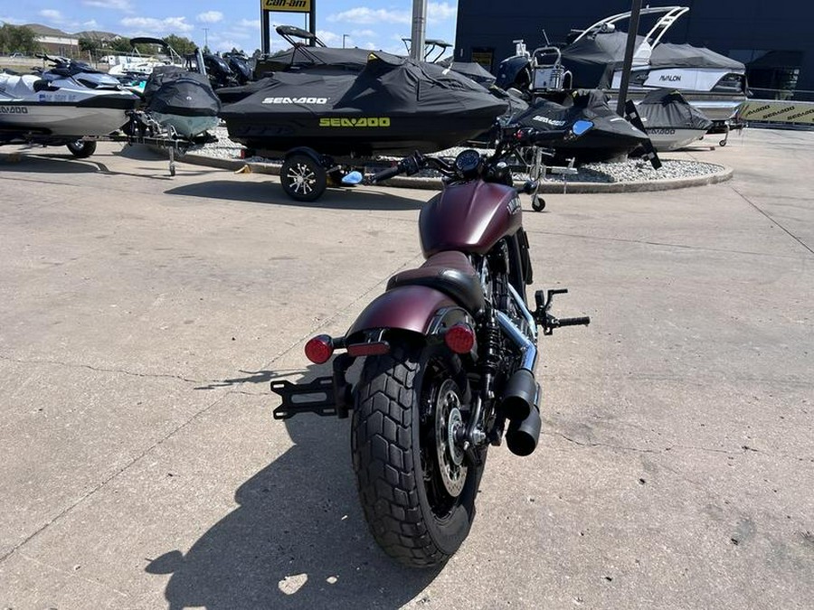 2021 Indian Motorcycle® Scout® Bobber ABS Maroon Metallic Smoke