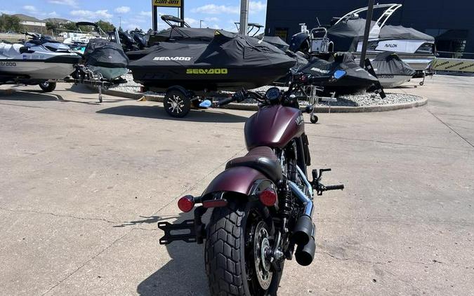 2021 Indian Motorcycle® Scout® Bobber ABS Maroon Metallic Smoke