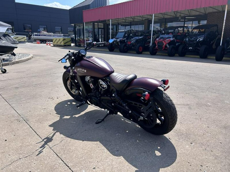 2021 Indian Motorcycle® Scout® Bobber ABS Maroon Metallic Smoke