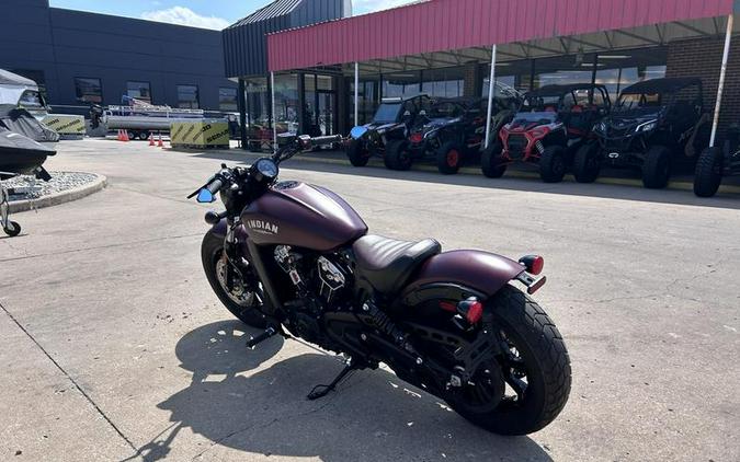 2021 Indian Motorcycle® Scout® Bobber ABS Maroon Metallic Smoke