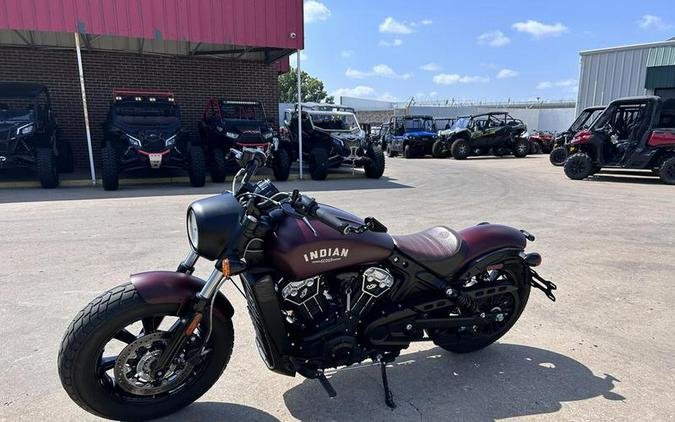 2021 Indian Motorcycle® Scout® Bobber ABS Maroon Metallic Smoke