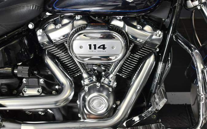 2019 Harley-Davidson Fat Bob 114 MIDNIGHT BLUE FLFBS