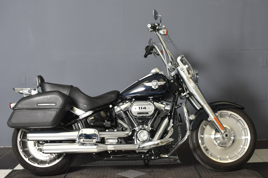 2019 Harley-Davidson Fat Bob 114 MIDNIGHT BLUE FLFBS