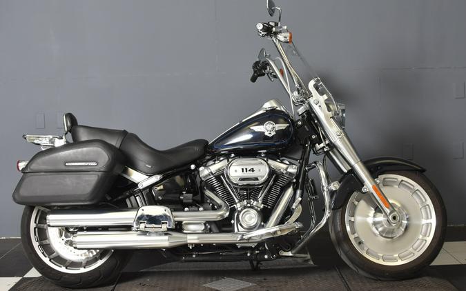 2019 Harley-Davidson Fat Bob 114 MIDNIGHT BLUE FLFBS