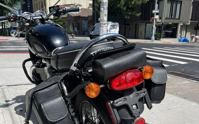 2017 Triumph Bonneville T120 Jet Black