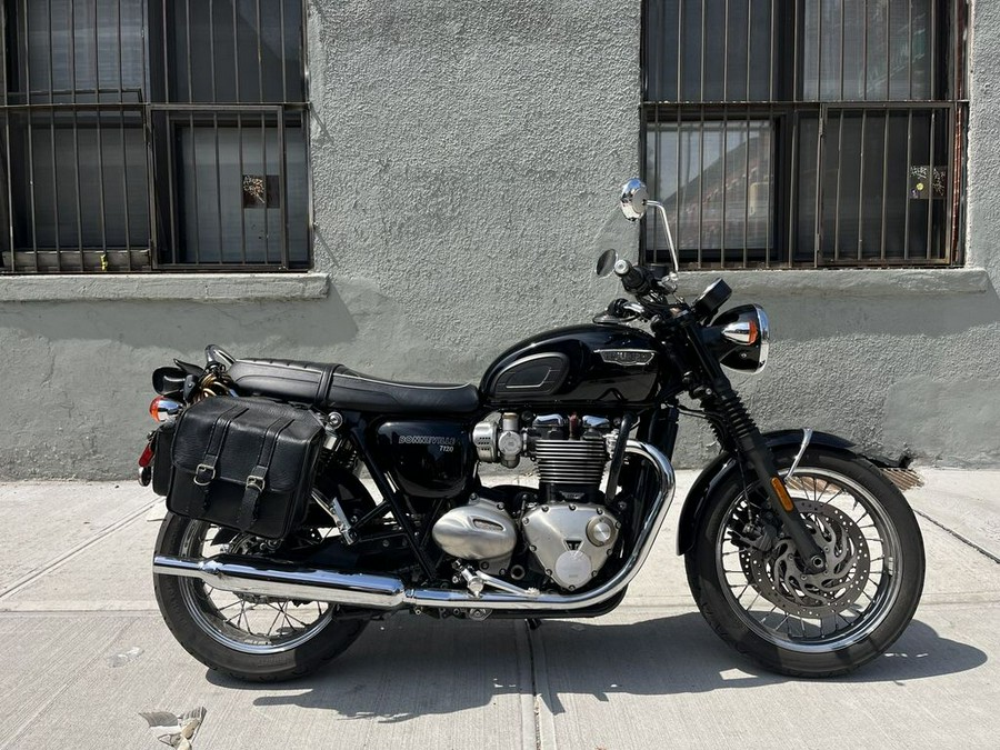 2017 Triumph Bonneville T120 Jet Black