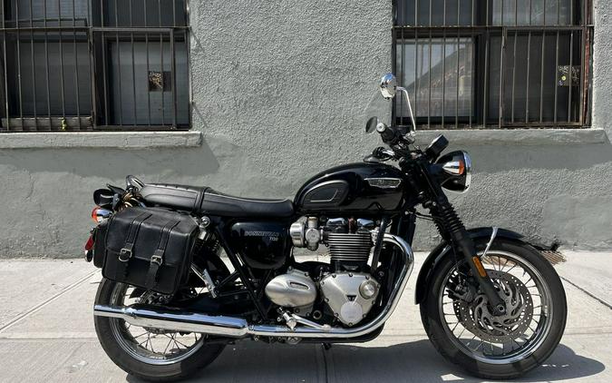 2017 Triumph Bonneville T120 Jet Black