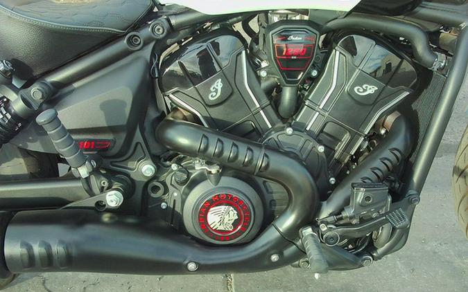2025 Indian 101 Scout Sunset Red Metallic With Graphics