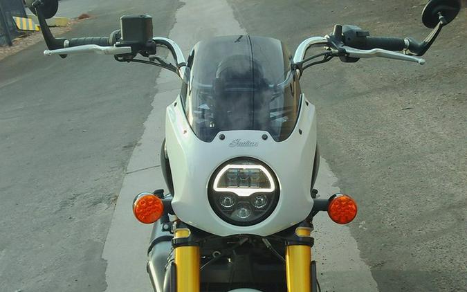 2025 Indian 101 Scout Sunset Red Metallic With Graphics