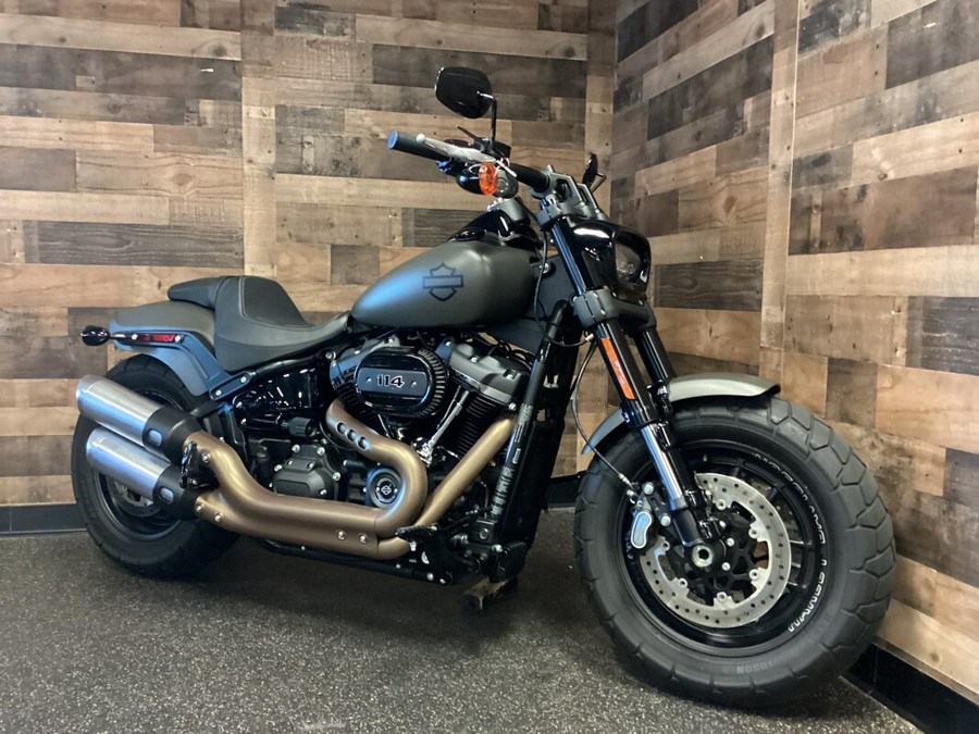 2018 Harley-Davidson Fat Bob 114 Industrial Gray Denim FXFBS