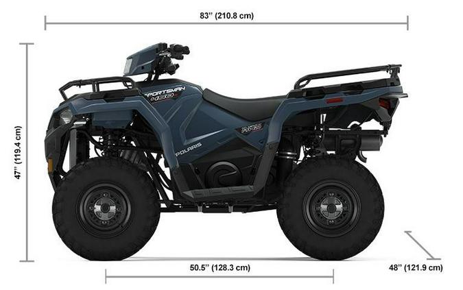 2021 Polaris Industries SPORTSMAN 450 H.O. EPS - ZENITH BLUE