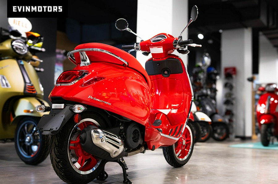 2025 Vespa PRIMAVERA RED 150 US MY25