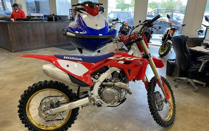 2023 Honda CRF450R 50th Anniversary Edition First Look [7 Fast Facts]