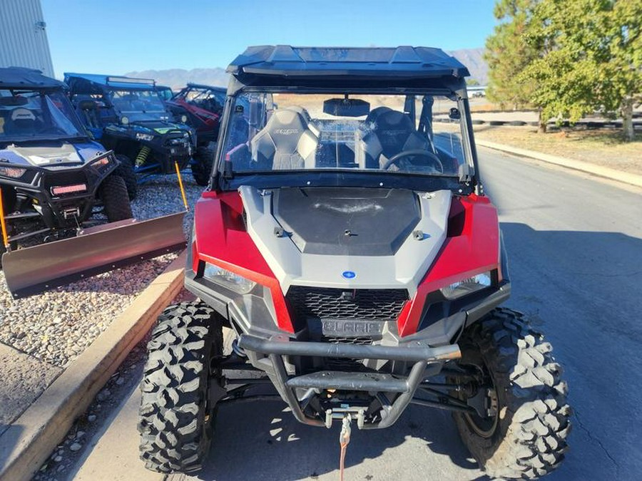 2018 Polaris® General™ 4 1000 EPS Ride Command™ Edition Matte Sunset Red