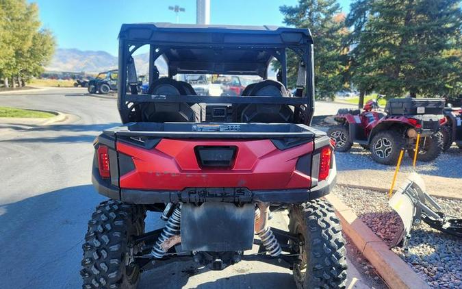 2018 Polaris® General™ 4 1000 EPS Ride Command™ Edition Matte Sunset Red