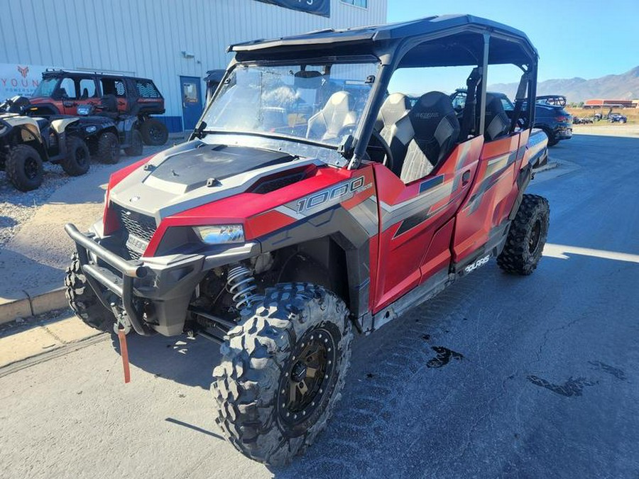 2018 Polaris® General™ 4 1000 EPS Ride Command™ Edition Matte Sunset Red